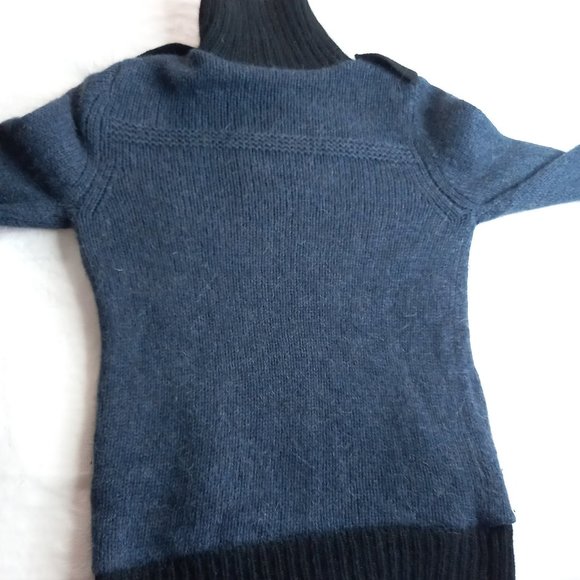 Zadig Voltaire Alpaca Wool High Neck Zip Sweater (S) - Picture 9 of 11